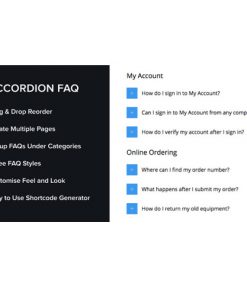 Accordion FAQ WordPress Plugin