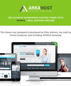 Arka Host – WHMCS Hosting, Shop & Corporate Theme