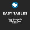 Easy Tables – Table Manager for WPBakery Page Builder