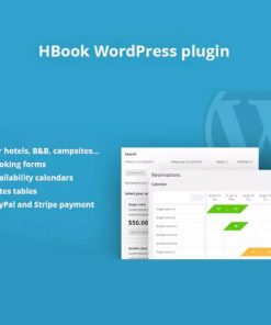 HBook – Hotel booking system – WordPress Plugin