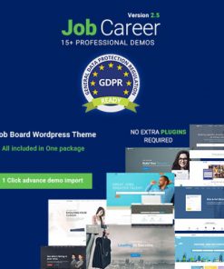 JobCareer | Job Board Responsive WordPress Theme