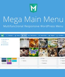 Mega Main Menu – WordPress Menu Plugin