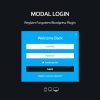 Modal Login Register Forgotten WordPress Plugin