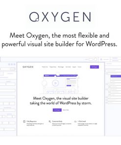 Oxygen 2.0 – The Visual Website Builder