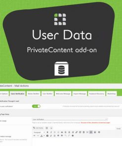 PrivateContent – User Data Add-on