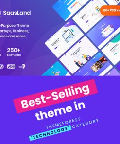 Saasland – MultiPurpose WordPress Theme for Startup