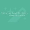 Simple Text Rotator WordPress Plugin