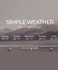 Simple Weather Plugin