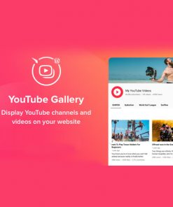 YouTube Plugin – WordPress Gallery for YouTube