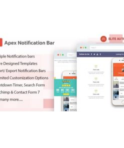 Apex Notification Bar – Responsive Notification Bar Plugin for WordPress