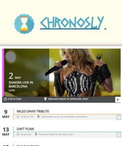 Chronosly Event Calendar WordPress Plugin