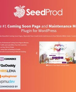 SeedProd Coming Soon Pro – WordPress Coming Soon Pages & Maintenance Mode