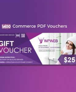 WooCommerce PDF Vouchers