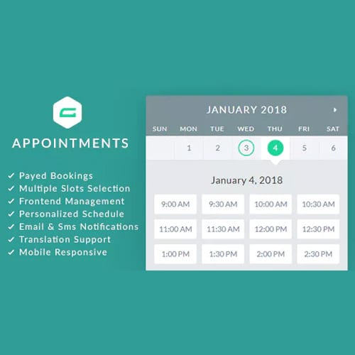 gAppointments – Appointment booking addon for Gravity Forms