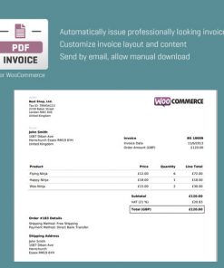CodeCanyon WooCommerce PDF Invoice
