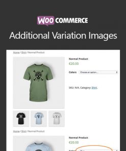 WooCommerce Additional Variation Images