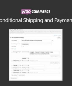 WooCommerce Conditional Shipping and Payments