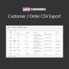 WooCommerce Customer/Order CSV Export