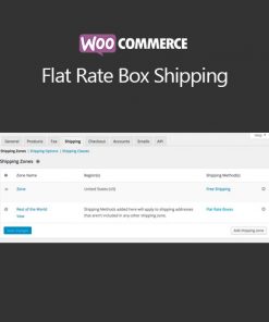 WooCommerce Flat Rate Box Shipping