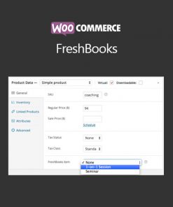 WooCommerce FreshBooks