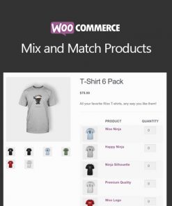 WooCommerce Mix and Match Products