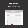 WooCommerce PDF Watermark