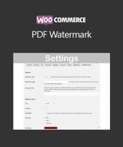 WooCommerce PDF Watermark