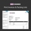 WooCommerce Print Invoices & Packing Lists