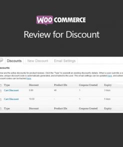 WooCommerce Review for Discount