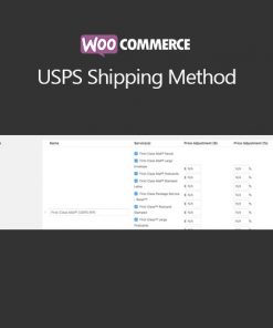 WooCommerce USPS Shipping Method